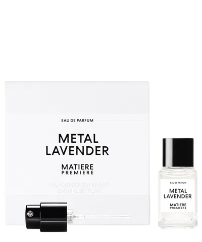 Matiere Premiere Matière Première Metal Lavender Eau De Parfum 6 ml In Transparent