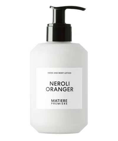 Matiere Premiere Matière Première Neroli Oranger Body Lotion 300 ml In Transparent
