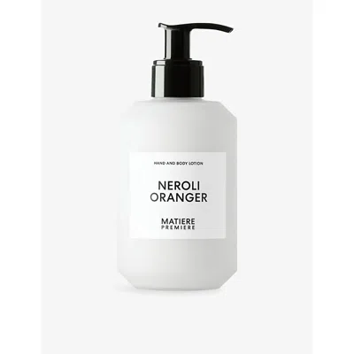 Matiere Premiere Neroli Oranger Hand & Body Lotion 300ml In Transparent