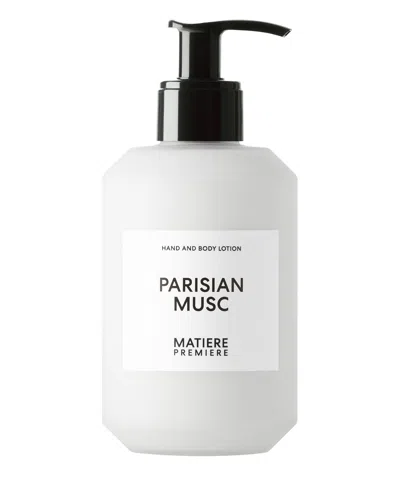 Matiere Premiere Matière Première Parisian Musc Body Lotion 300 ml In Transparent