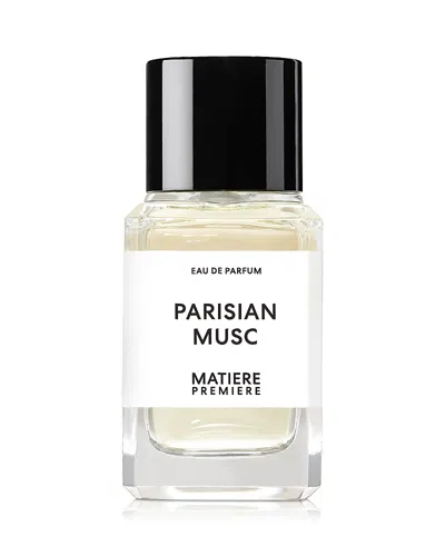 Matiere Premiere Parisian Musc Eau De Parfum 3.4 Oz. In Transparent
