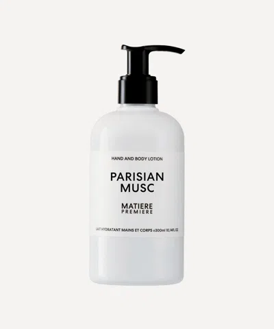 Matiere Premiere Parisian Musc Hand And Body Lotion 300ml