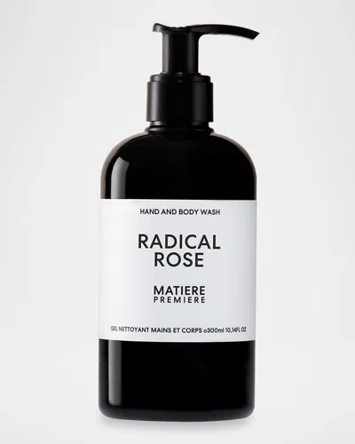 Matiere Premiere Radical Rose Hand Body Wash, Size 300ml In White