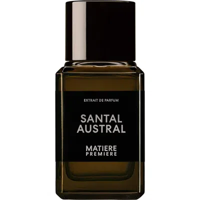 Matiere Premiere Santal Austral Extrait De Parfum In Transparent