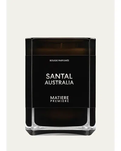 Matiere Premiere Santal Australia Candle, 7 Oz. In Black