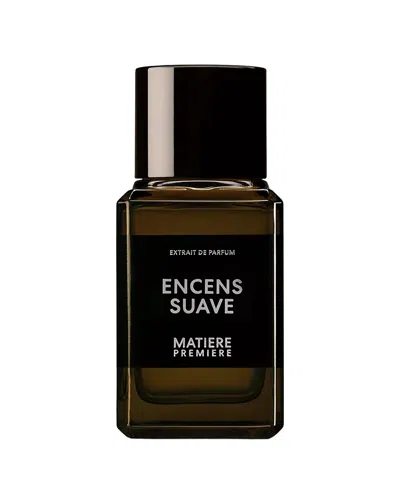 Matiere Premiere Unisex 3.4oz Encens Suave Extrait De Parfum In Transparent