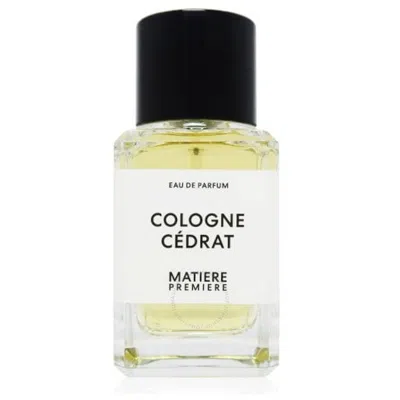 Matiere Premiere Unisex Cologne Cedrat Edp Spray 1.7 oz Fragrances 3760372460013 In White