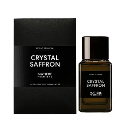 Matiere Premiere Unisex Crystal Saffron Extrait Extrait De Parfum Spray 3.4 oz Fragrances 3760372460