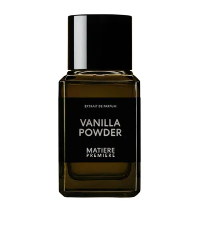 Matiere Premiere Vanilla Powder Extrait De Parfum