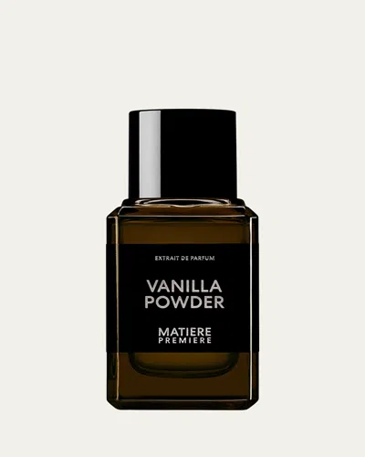 Matiere Premiere Vanilla Powder Extrait De Parfum, 1.7 Oz. In Brown