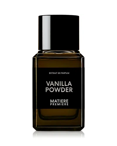 Matiere Premiere Vanilla Powder Extrait De Parfum 3.4 Oz.