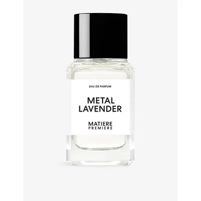 Matiere Premiere Womens Metal Lavender Eau De Parfum 100ml In Transparent