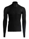 Matieres Fecales High-neck Sweater In Black
