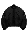 Matieres Fecales Skinhead Bomber Black In Black