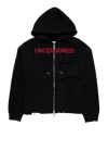 Matieres Fecales Uncensored Hoodie Black In Black
