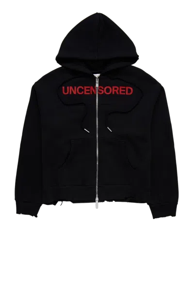 Matieres Fecales Uncensored Hoodie Black