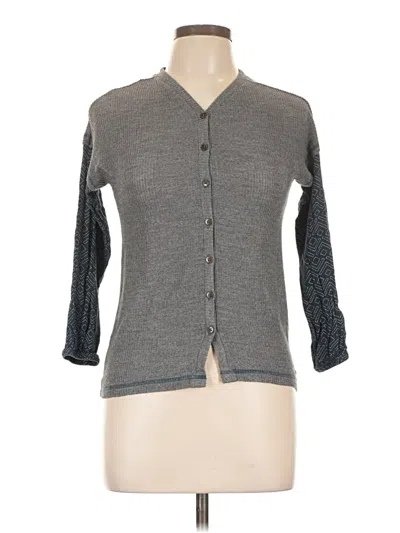 Pre-owned Matilda Jane 3/4 Sleeve Blouse In Gray