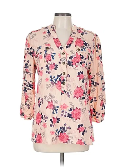 Pre-owned Matilda Jane 3/4 Sleeve Blouse In Pink