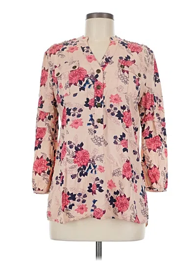 Pre-owned Matilda Jane 3/4 Sleeve Blouse In Pink