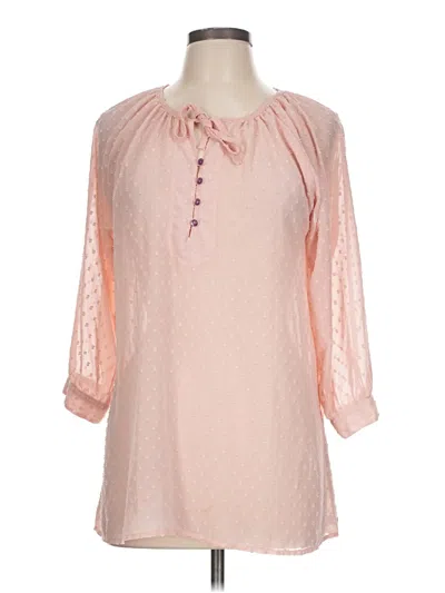 Pre-owned Matilda Jane 3/4 Sleeve Blouse In Pink