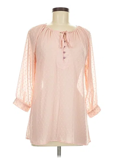 Pre-owned Matilda Jane 3/4 Sleeve Blouse In Pink