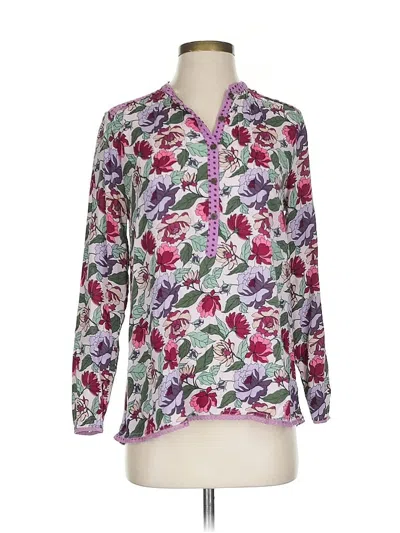 Pre-owned Matilda Jane 3/4 Sleeve Blouse In Purple