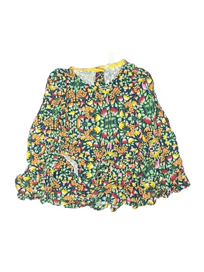 Pre-owned Matilda Jane Kids' 3/4 Sleeve Blouse In Yellow