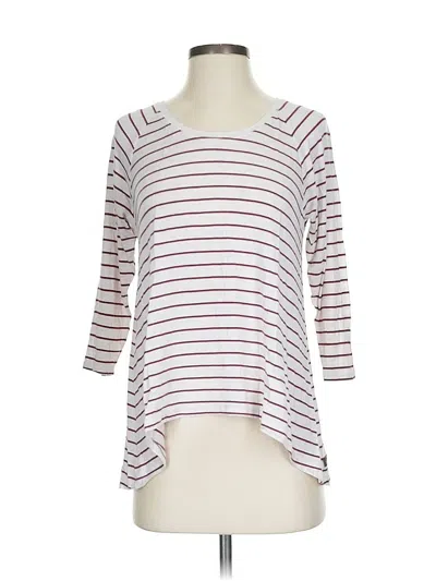 Pre-owned Matilda Jane 3/4 Sleeve T-shirt In Burgundy