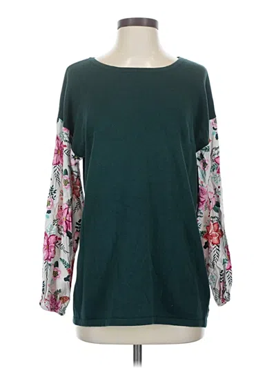 Pre-owned Matilda Jane 3/4 Sleeve T-shirt In Blue