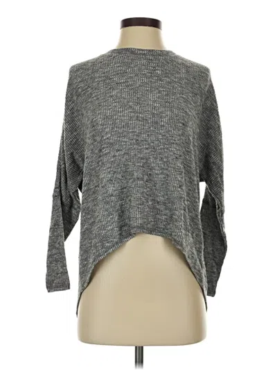 Pre-owned Matilda Jane 3/4 Sleeve T-shirt In Gray