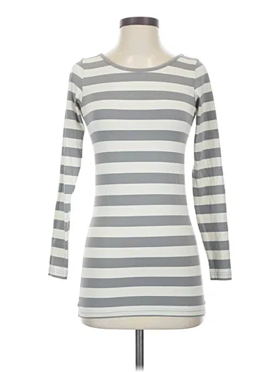 Pre-owned Matilda Jane 3/4 Sleeve T-shirt In Gray