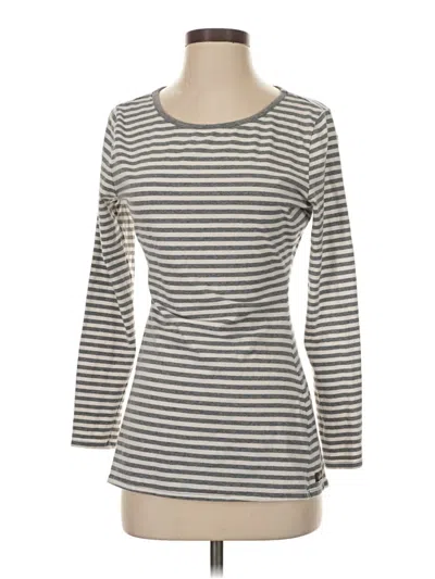Pre-owned Matilda Jane 3/4 Sleeve T-shirt In Gray