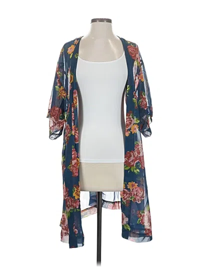 Pre-owned Matilda Jane Cardigan Sweater In Blue