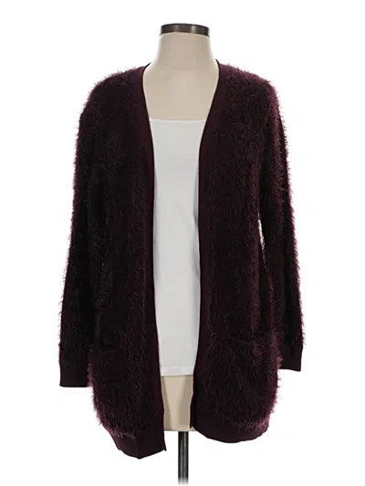 Pre-owned Matilda Jane Cardigan Sweater In Burgundy