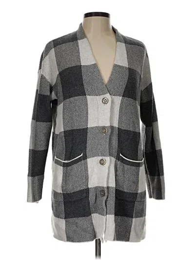 Pre-owned Matilda Jane Cardigan Sweater In Gray