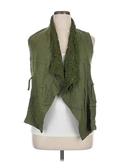 Pre-owned Matilda Jane Cardigan Sweater In Green