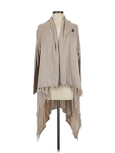 Pre-owned Matilda Jane Cardigan Sweater In Tan