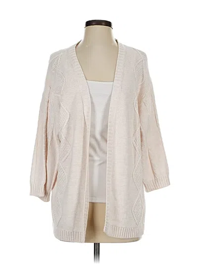 Pre-owned Matilda Jane Cardigan Sweater In White
