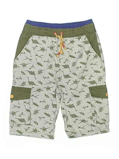 Pre-owned Matilda Jane Kids' Cargo Shorts In Green