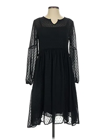 Pre-owned Matilda Jane Casual Dress In Black