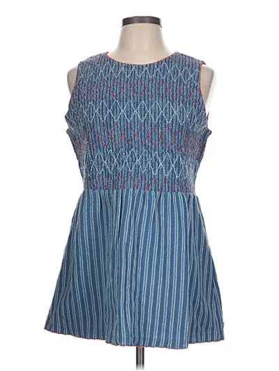 Pre-owned Matilda Jane Casual Dress In Blue