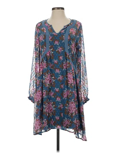 Pre-owned Matilda Jane Casual Dress In Blue