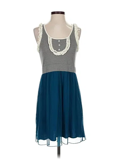 Pre-owned Matilda Jane Casual Dress In Blue