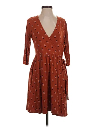 Pre-owned Matilda Jane Casual Dress In Brown