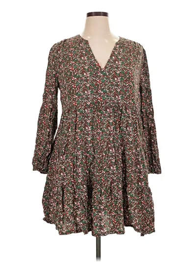 Pre-owned Matilda Jane Casual Dress In Brown