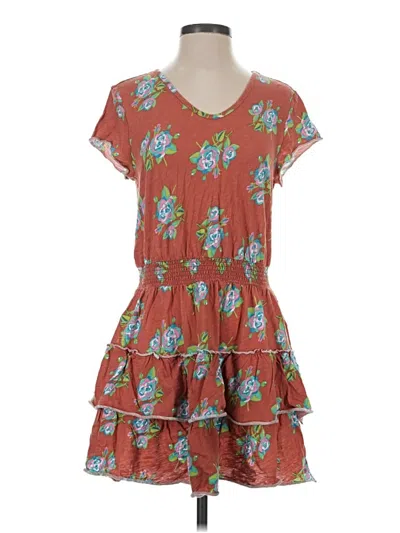 Pre-owned Matilda Jane Casual Dress In Brown