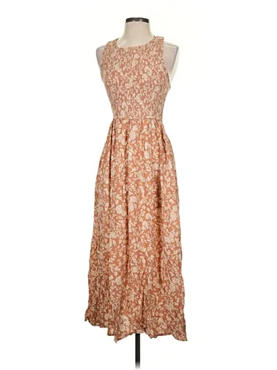Pre-owned Matilda Jane Casual Dress In Brown