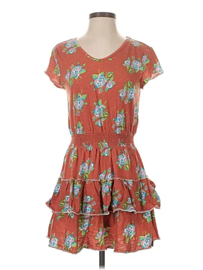 Pre-owned Matilda Jane Casual Dress In Brown