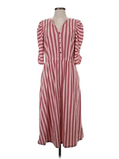 Pre-owned Matilda Jane Casual Dress In Burgundy