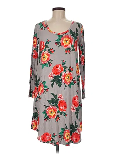 Pre-owned Matilda Jane Casual Dress In Gray